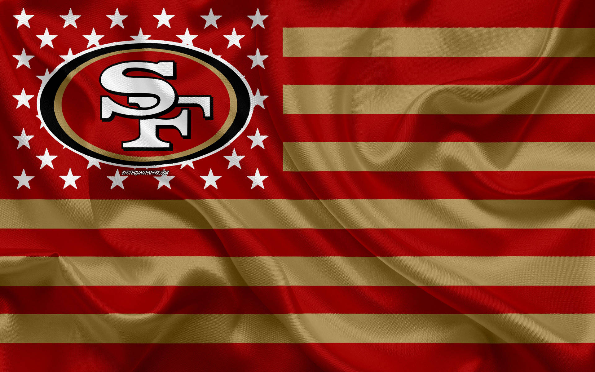 Download The San Francisco 49ers – Representing America's team Wallpaper