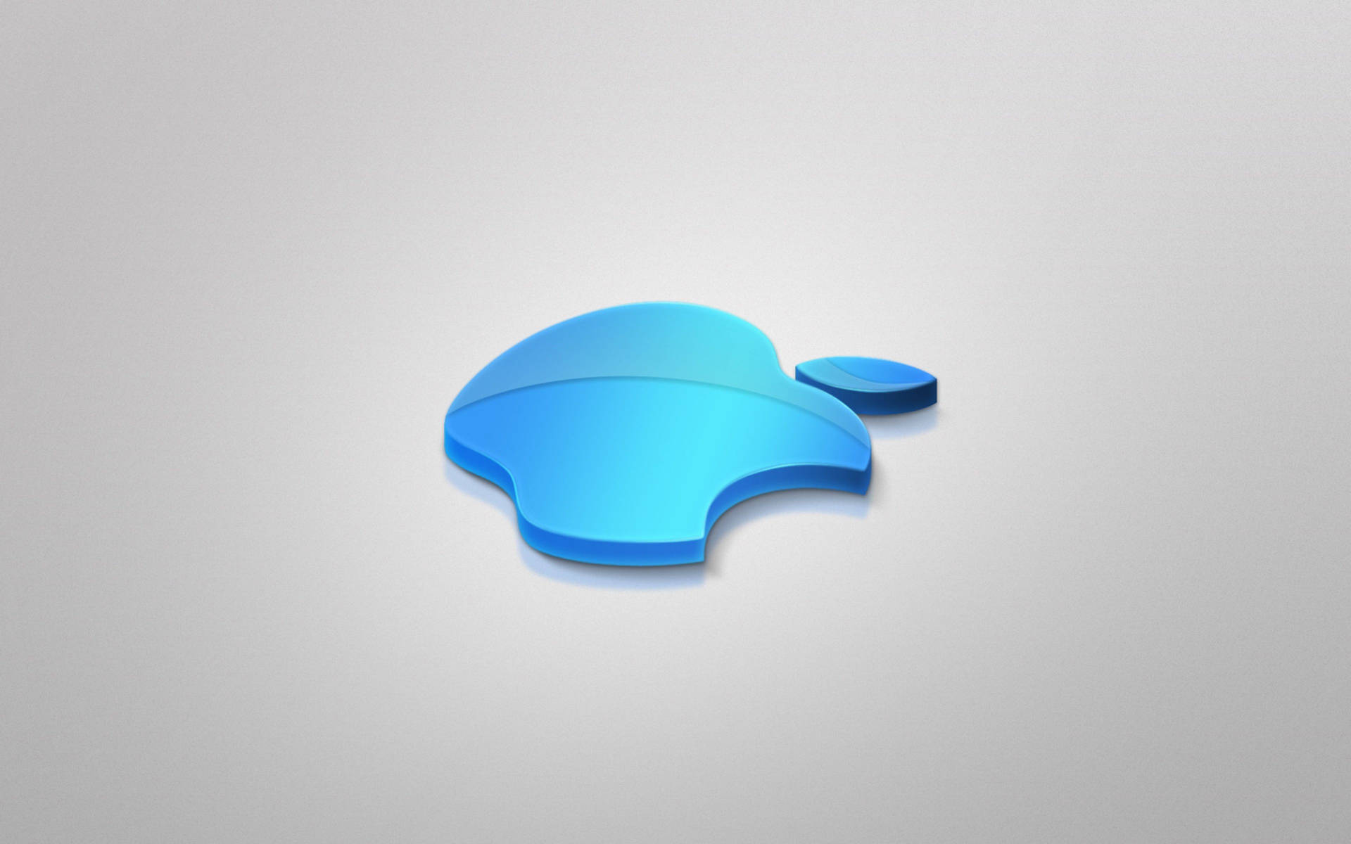 Logotipoda Apple Em 4d. Papel de Parede