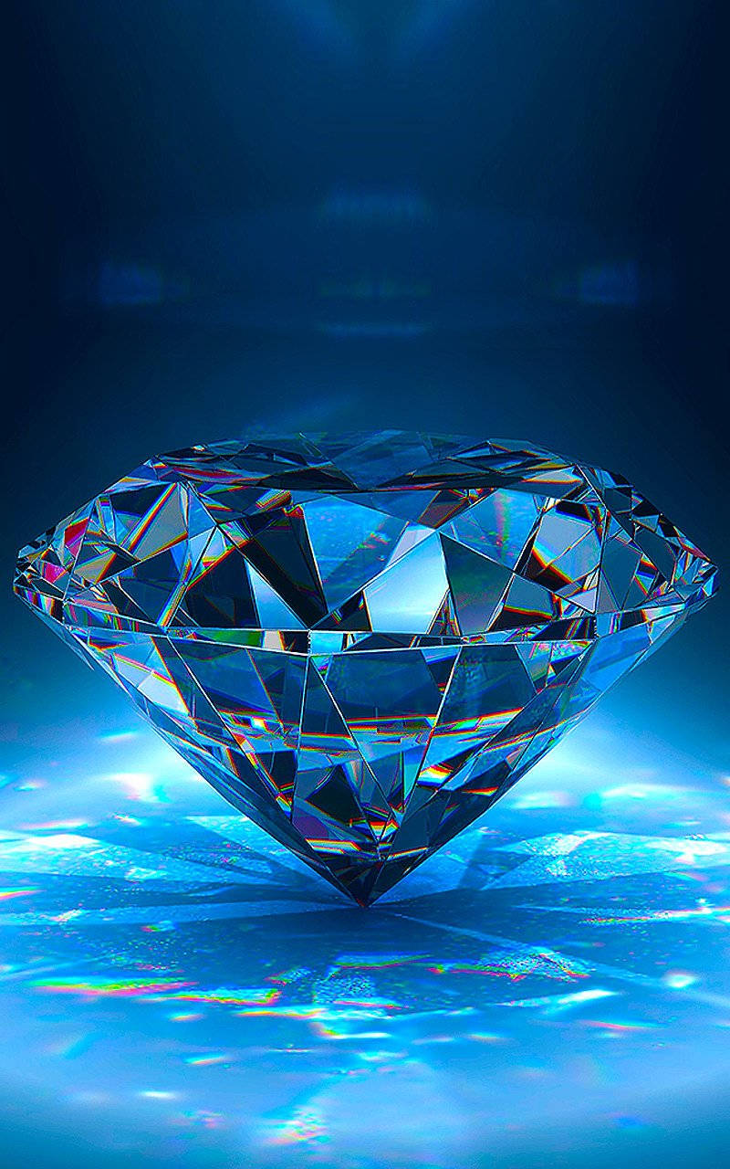 4d Crystal Diamond Wallpaper