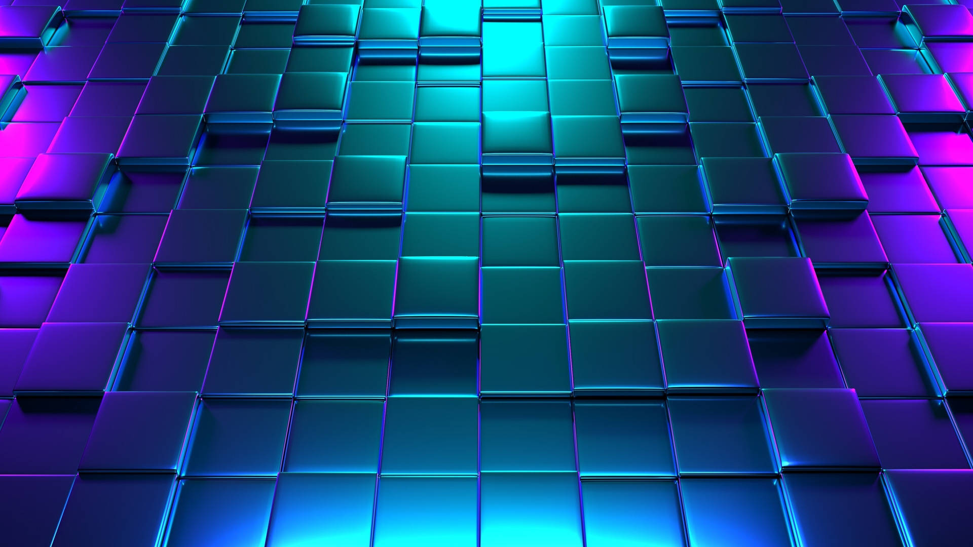 4d Geometric Cuboid Wallpaper