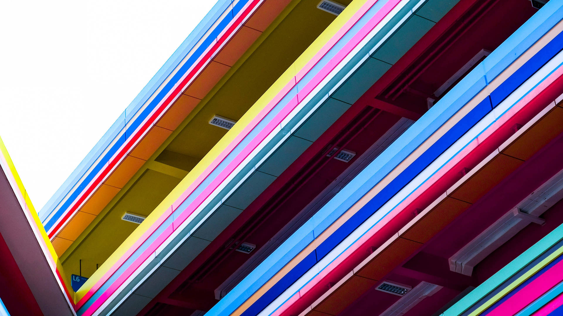 4d Ultra Hd Colorful Balconies
