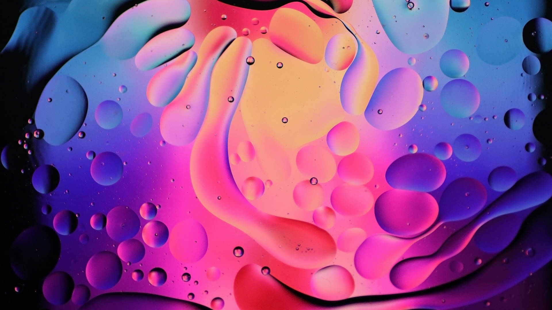 4d Ultra Hd Colorful Bubbles