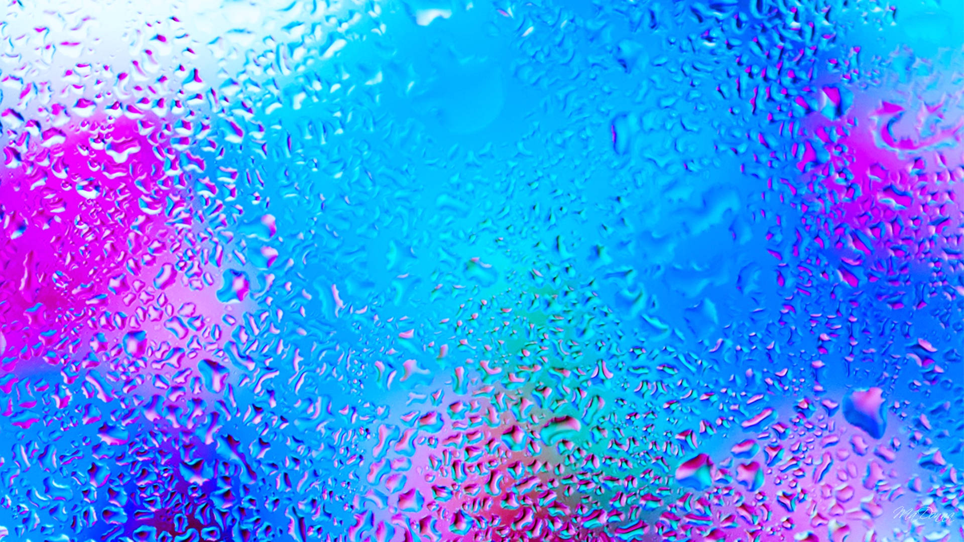4dultra Hd Glas Regenwasser Wallpaper