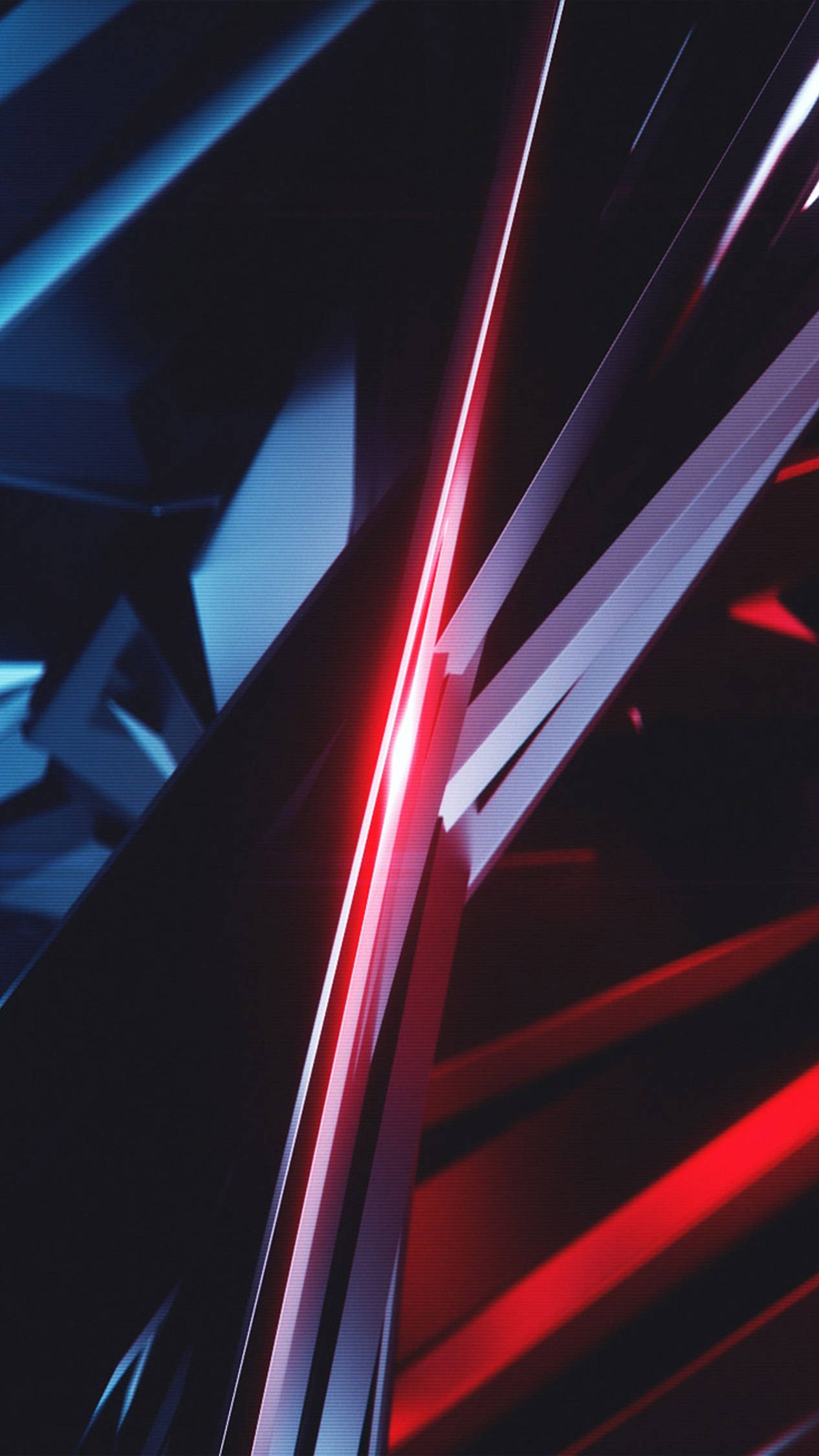 4k Android Neon Red Metal Wallpaper