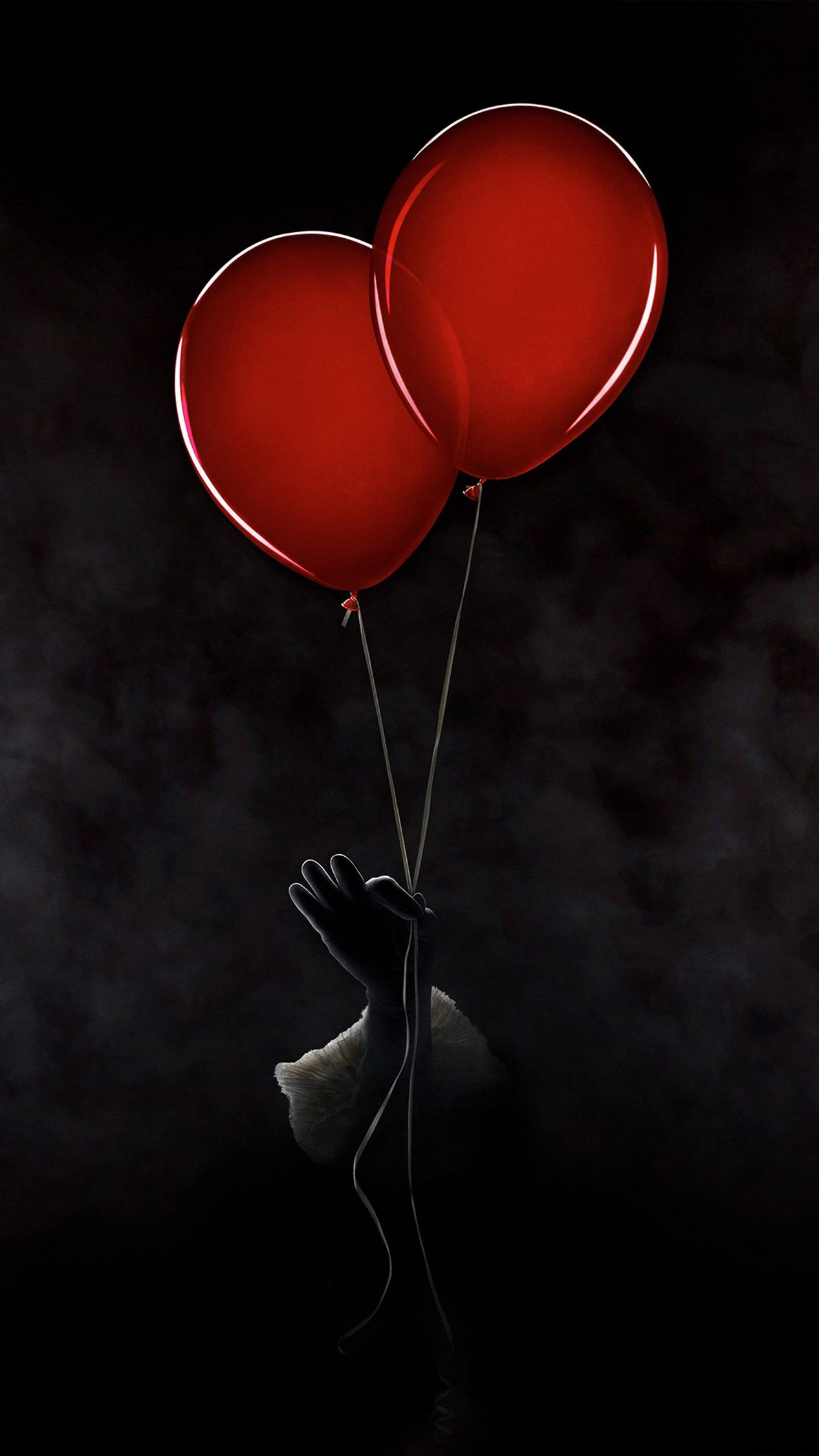 4k Android Red Balloons Wallpaper