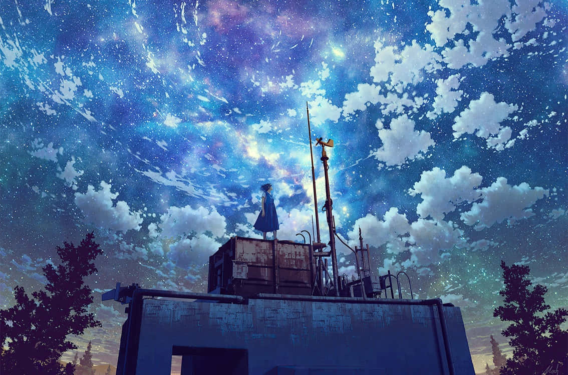 af50-anime-girl-in-space-sky-wallpaper