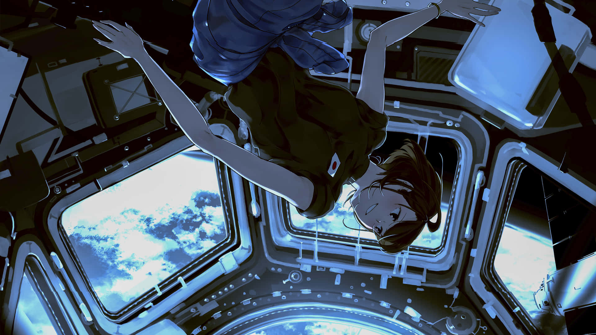 Greifenach Den Sternen Mit 4k Anime Space Wallpaper