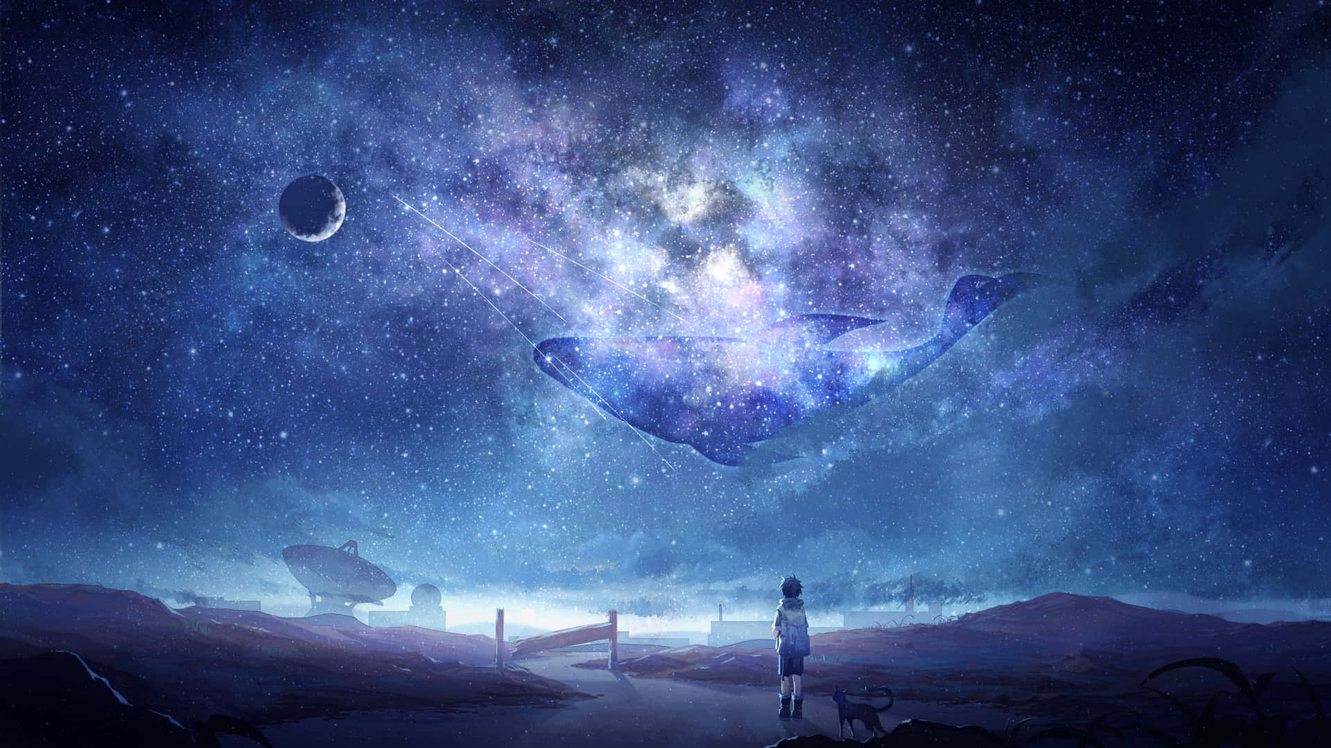 Aesthetic Anime Space Wallpaper  lupongovph