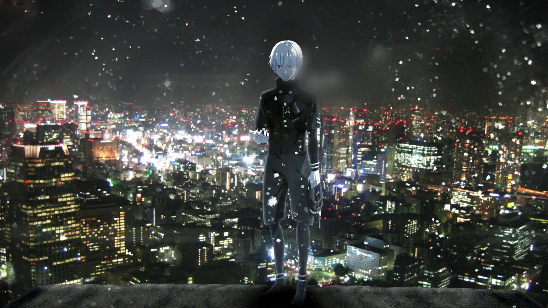 Epischer4k-blick Auf Die Skyline Von Tokio Wallpaper