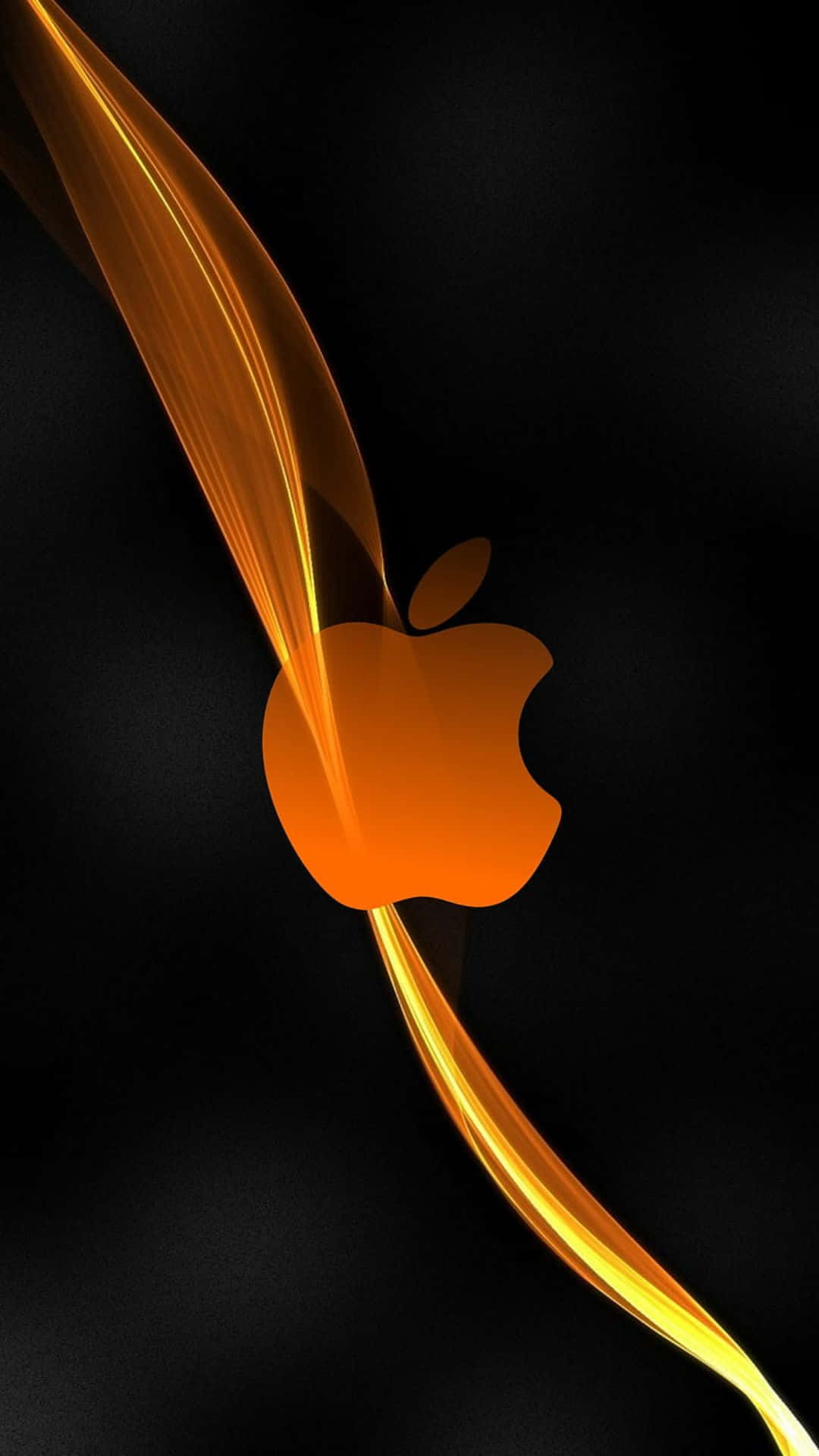 A gorgeous and colorful 4K Apple logo Wallpaper