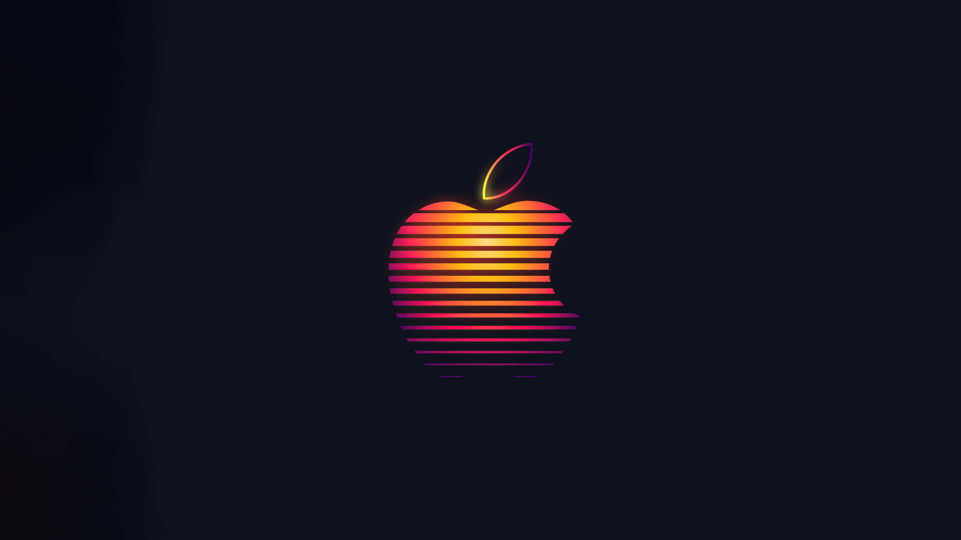 Close-up of a Perfect Red Apple Wallpaper