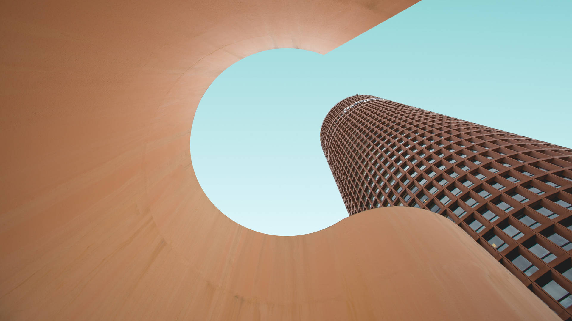 4k Architecture Circular High-rise Wallpaper