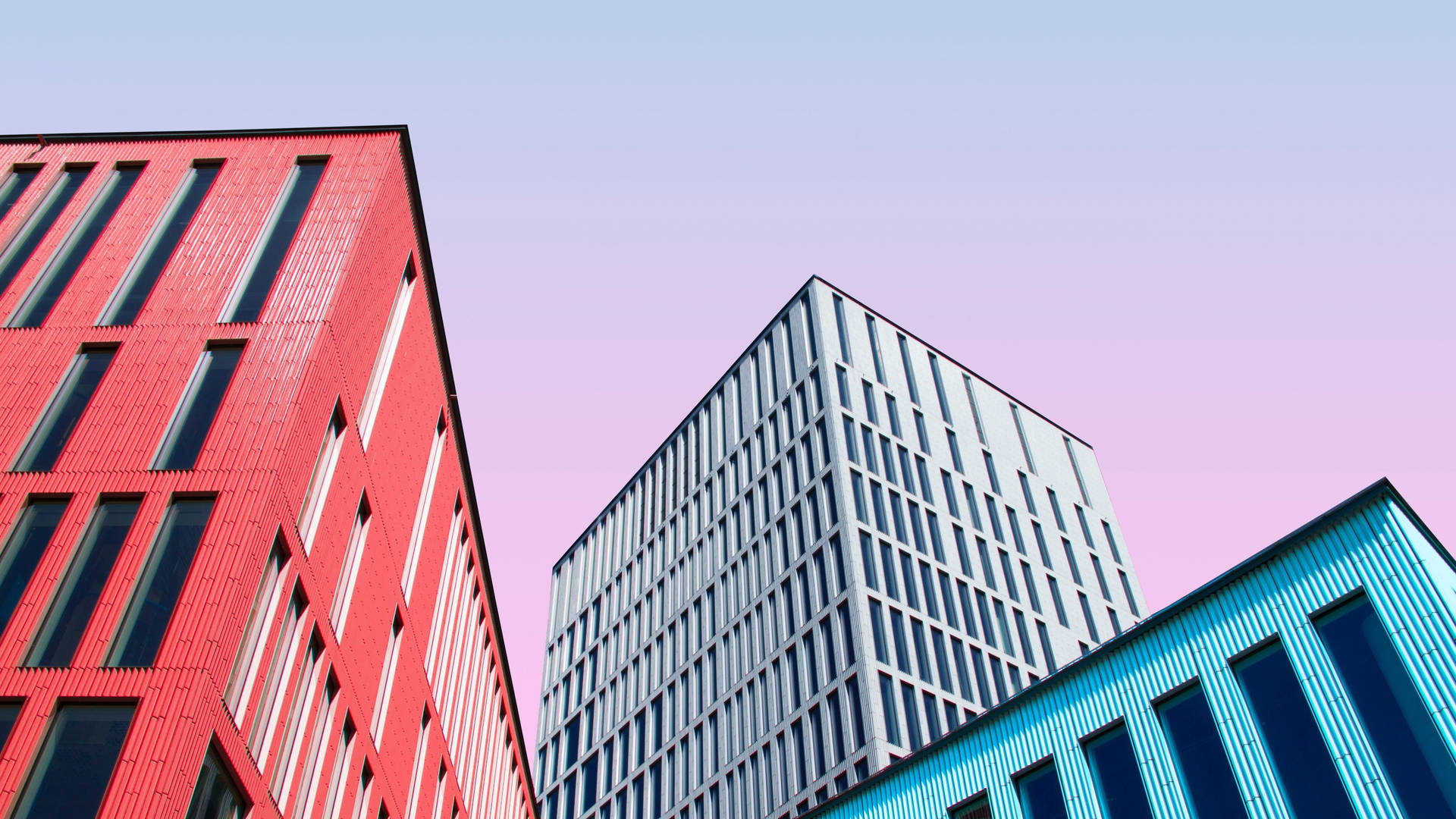 4k Architecture Colorful Buildings Wallpaper