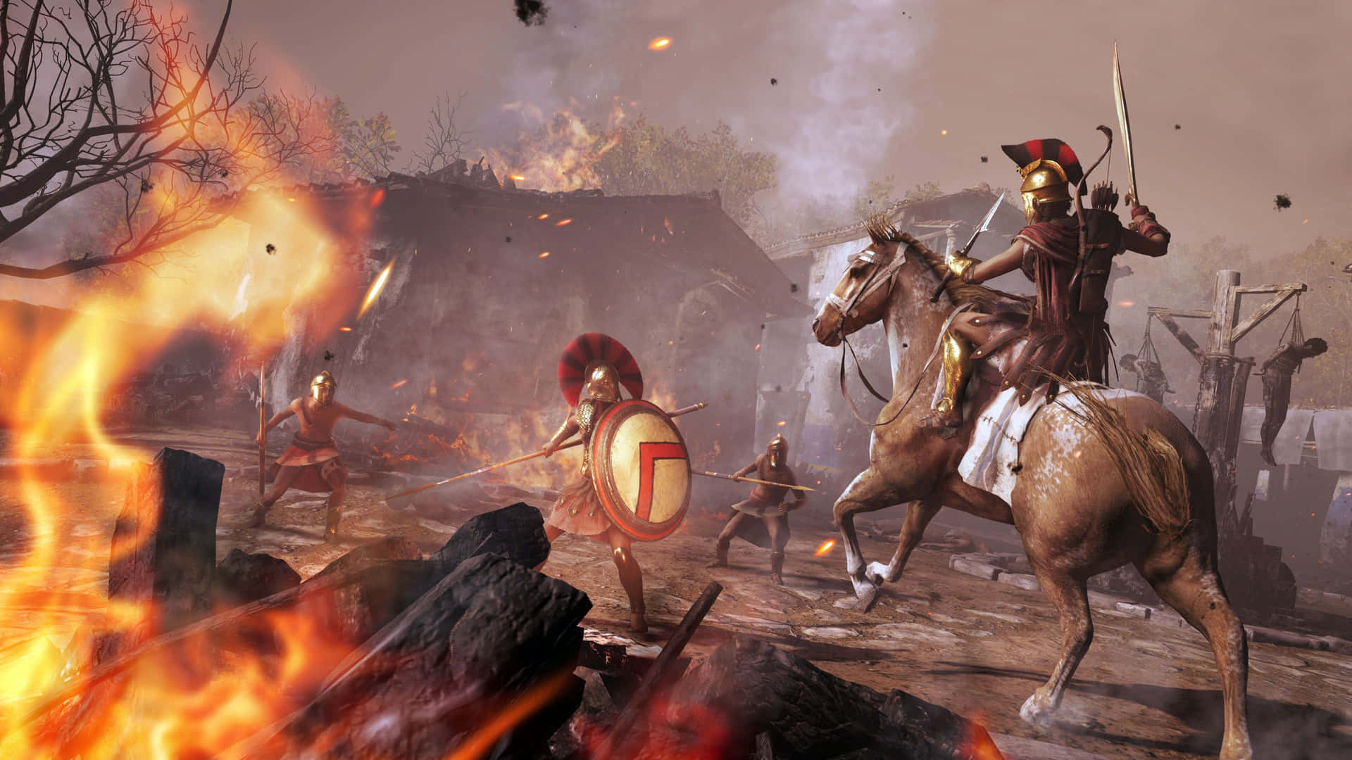 “Udforsk det gamle Grækenland i 4K med Assassin's Creed Odyssey.”