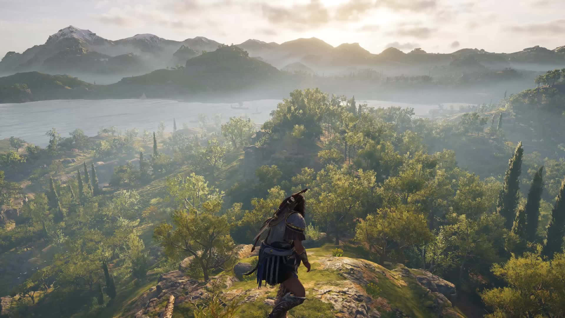 En episk rejse venter i 4K Assassin's Creed Odyssey tapet.