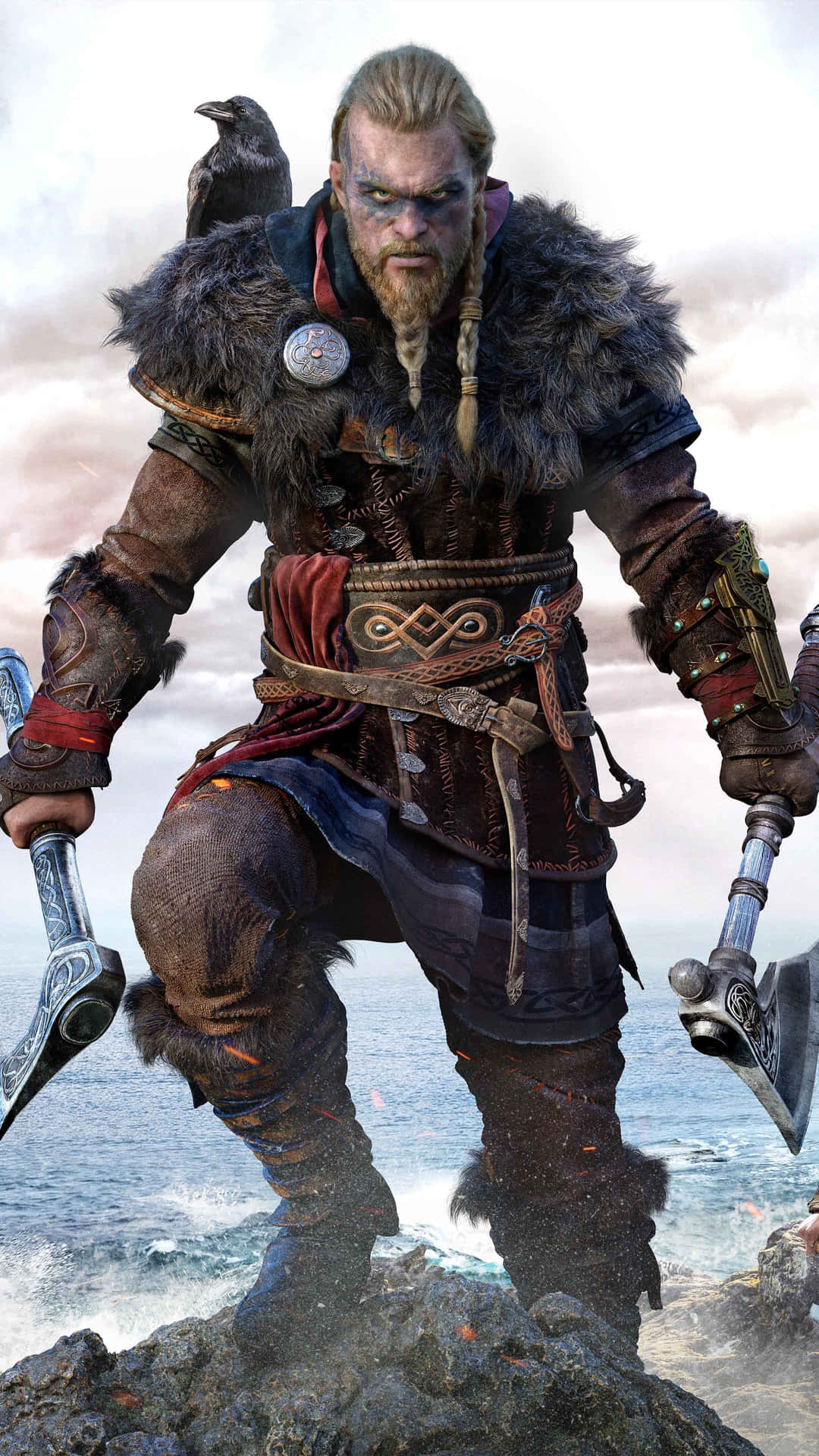 4k Assassin's Creed Valhalla Background 2160 X 3840 Background