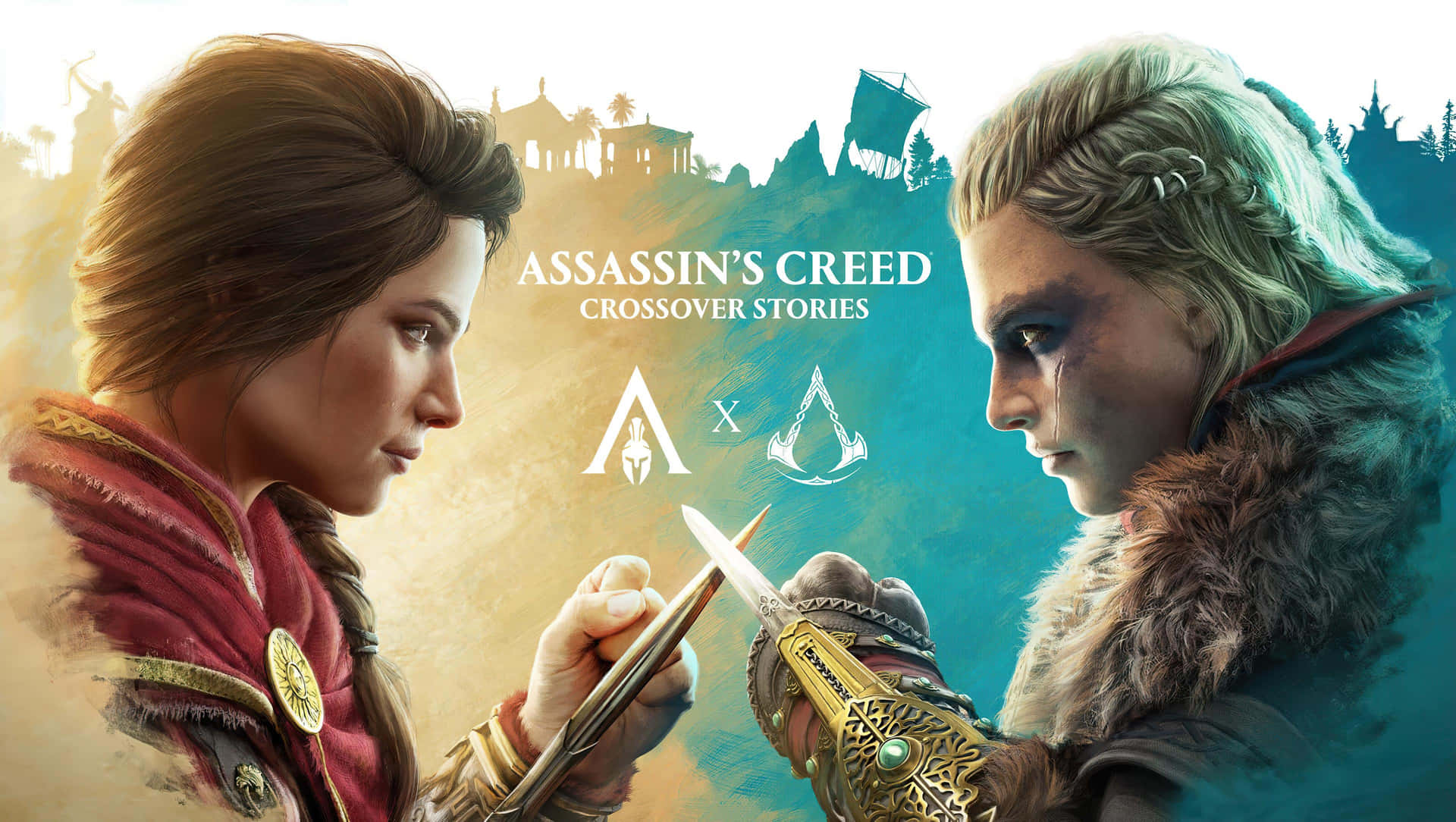 Sfondo4k Di Assassin's Creed Valhalla Crossover