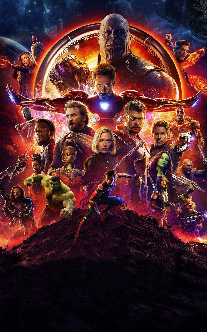 4k Avengers Endgame Filmplakat Wallpaper