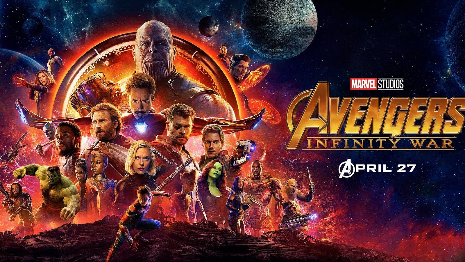 4k Avengers Infinity War Plakat Wallpaper