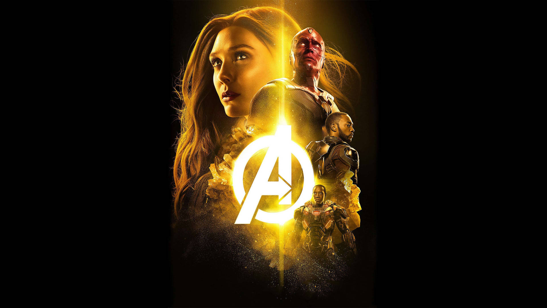 4k Avengers Wanda Maximoff Background