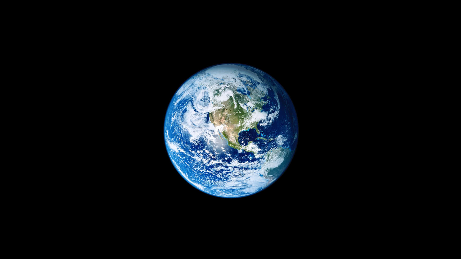 Earth In Outer Space 4K Background