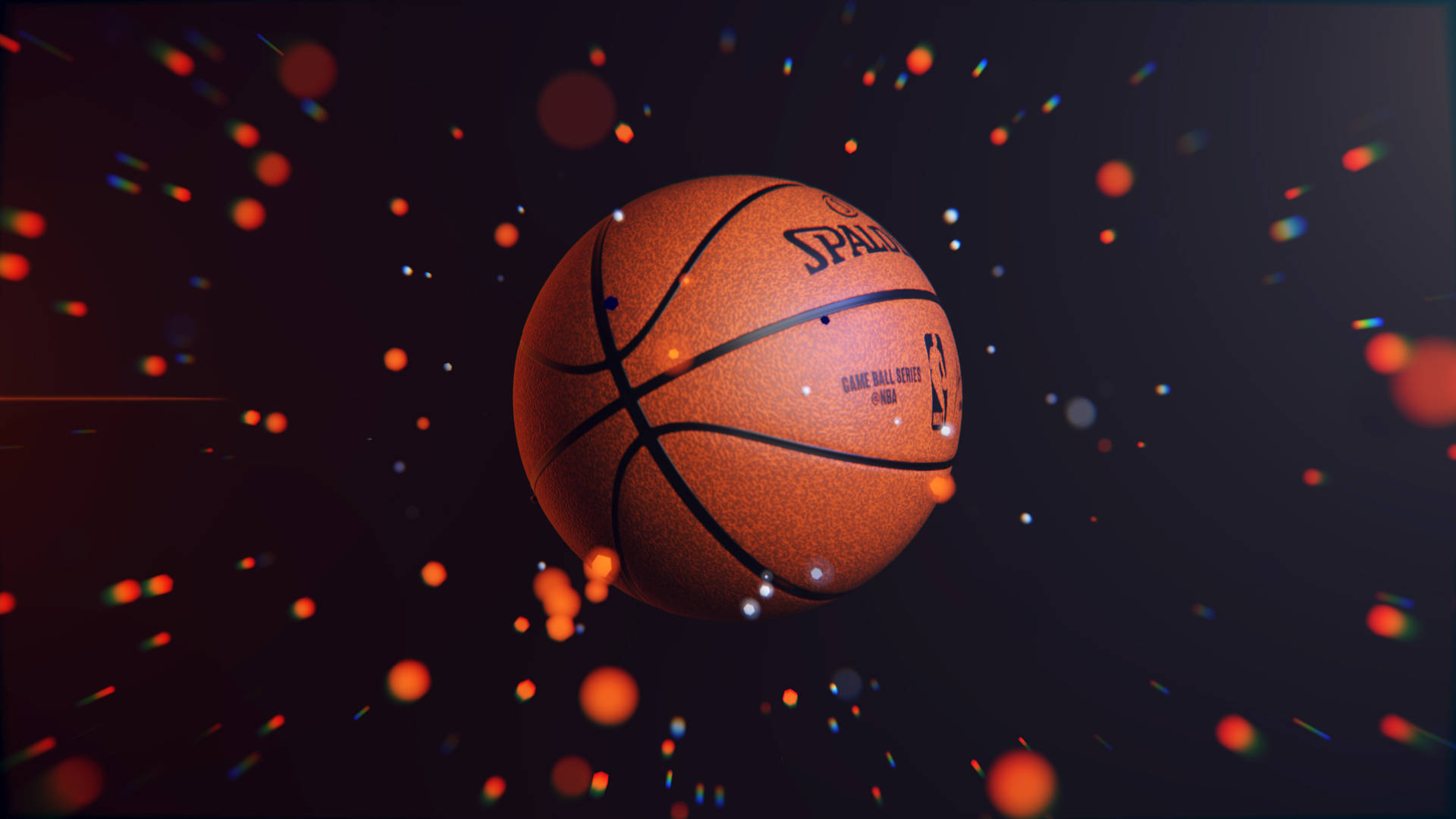 4k-basketball-spaldingball Wallpaper