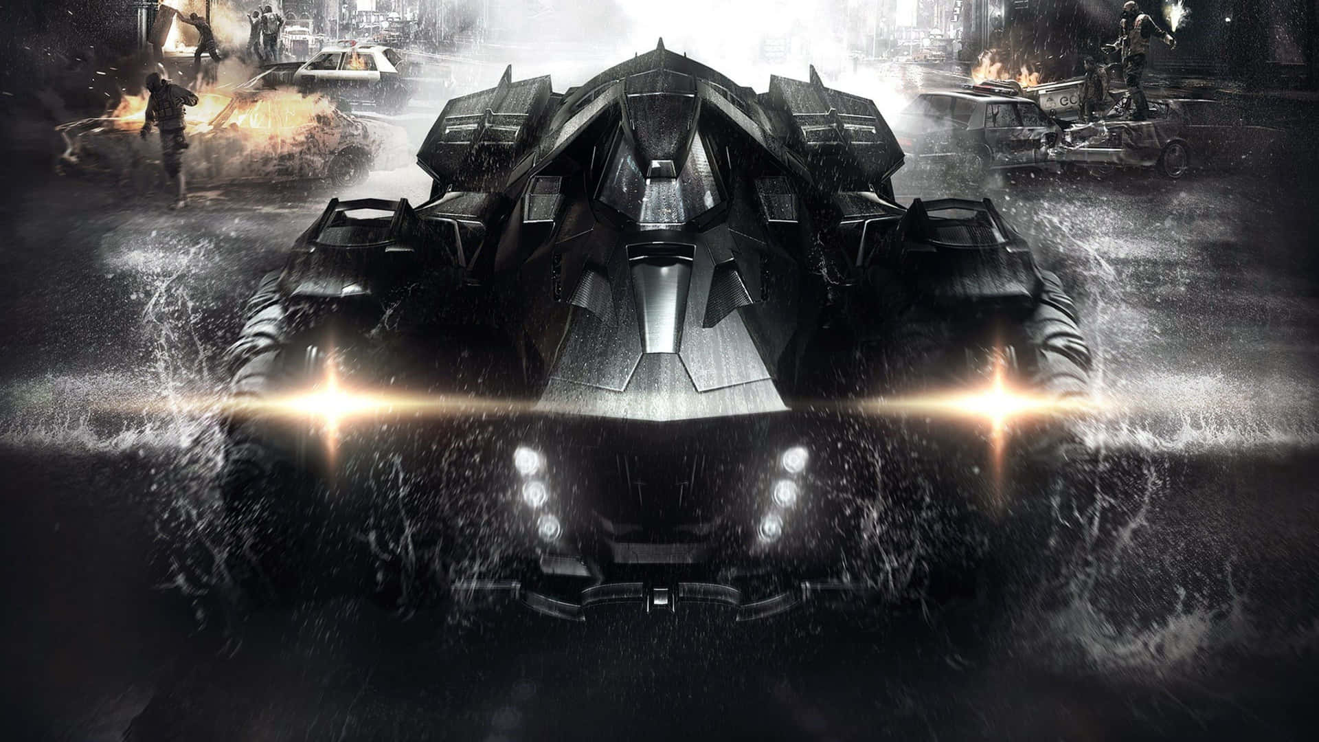 Rule the night in style and speed with the iconic 4k Batmobile.