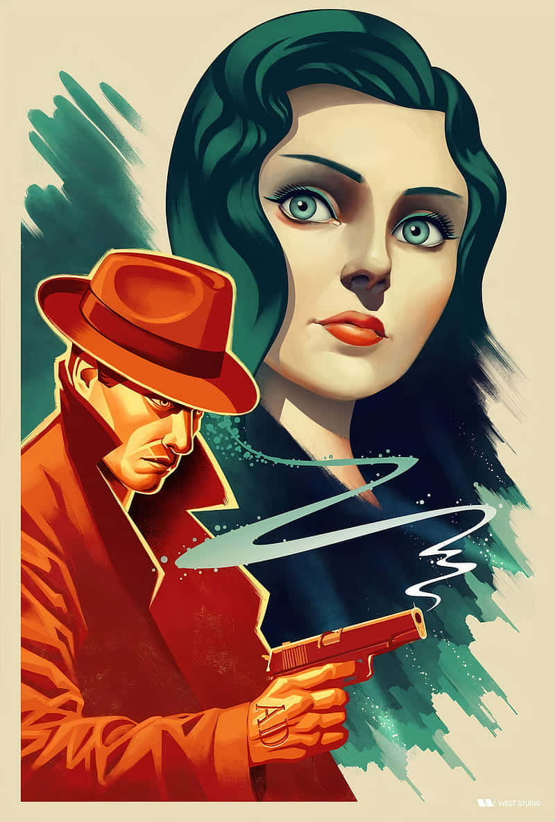 Immerse yourself into the world of "Bioshock" on your iPhone screen! Wallpaper
