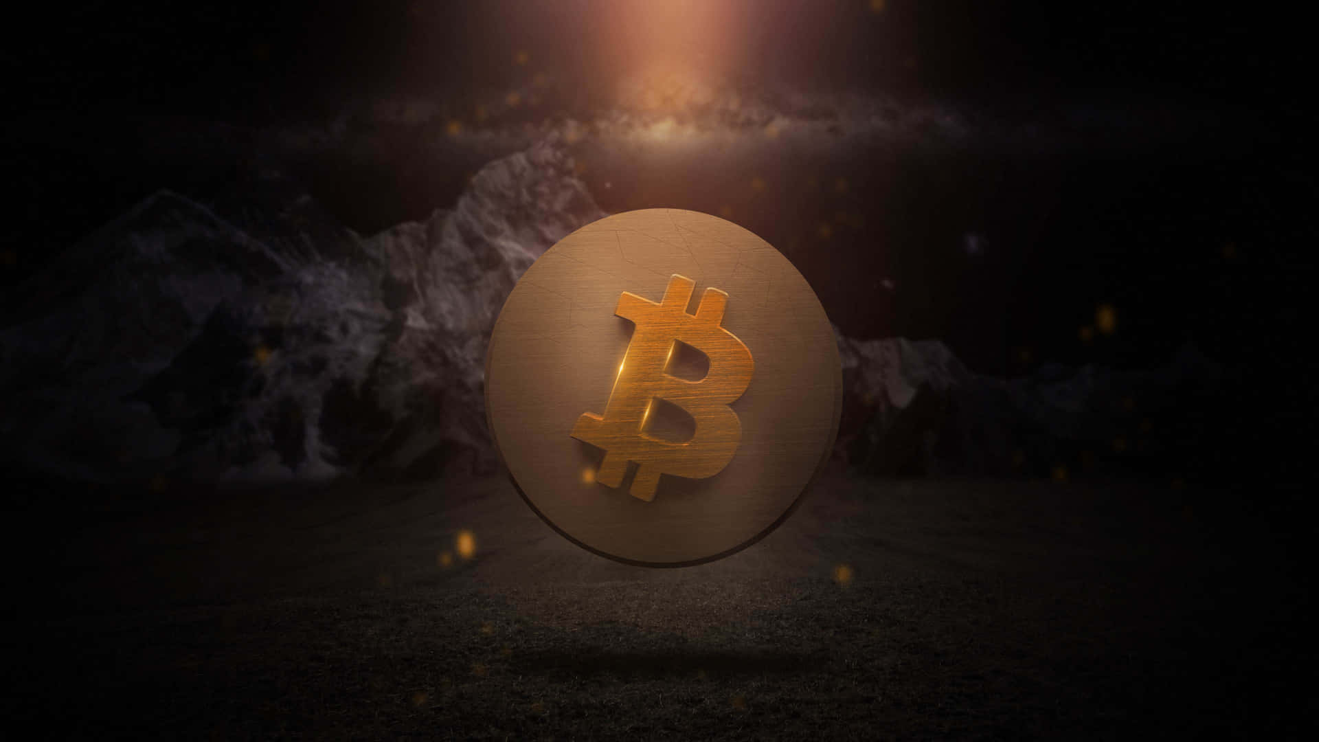 Opstigningen af Bitcoin, en ny finansiel revolution Wallpaper