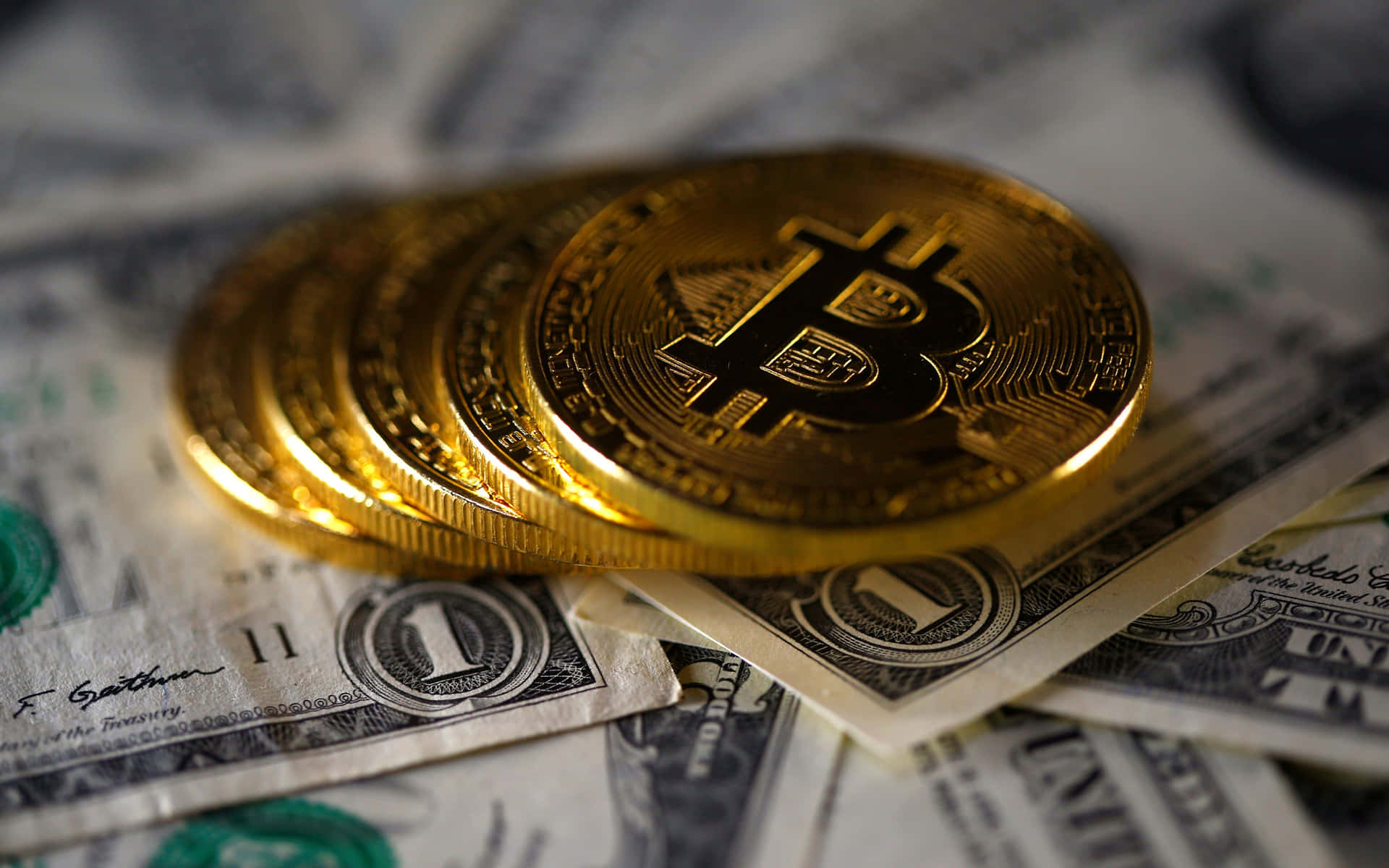 Vonkryptowährungen Begeistert? Verfolge Die Neuesten Nachrichten Über Bitcoin In Der Ultrahohen 4k-auflösung! Wallpaper