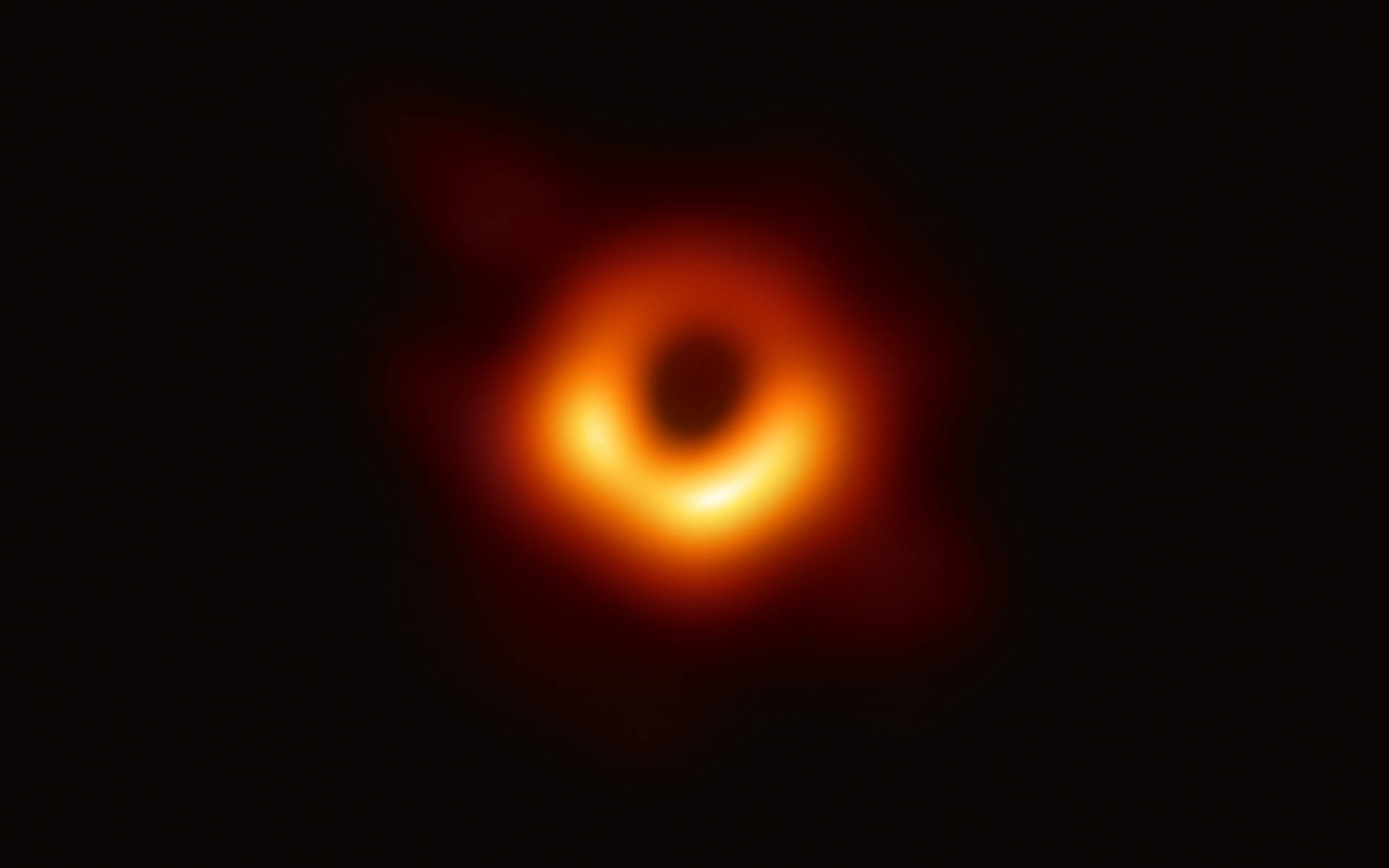 4K Black Hole M87 Wallpaper