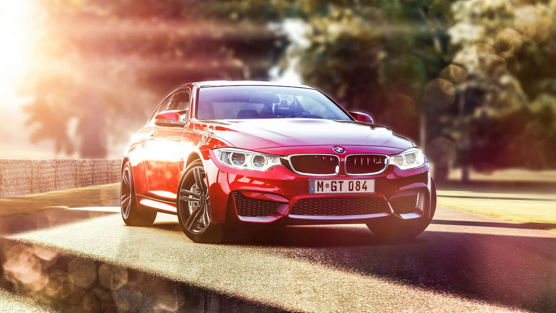 ``Drive the ultimate driving machine- BMW 4k.''