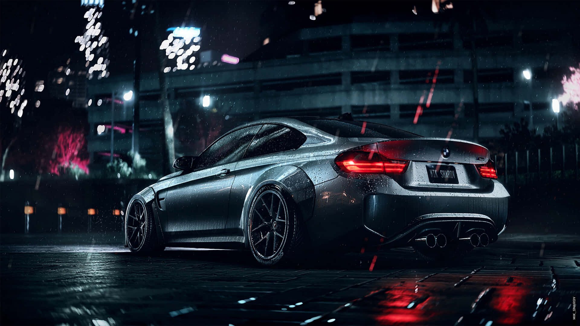 This BMW's sleek design and 4K resolution make it the perfect background for any desktop.