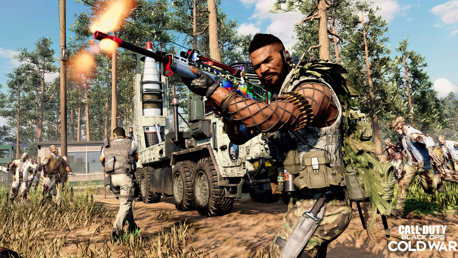 Gåmed I Uppdraget: Upplev Det Mycket Förväntade Call Of Duty: Black Ops Cold War.