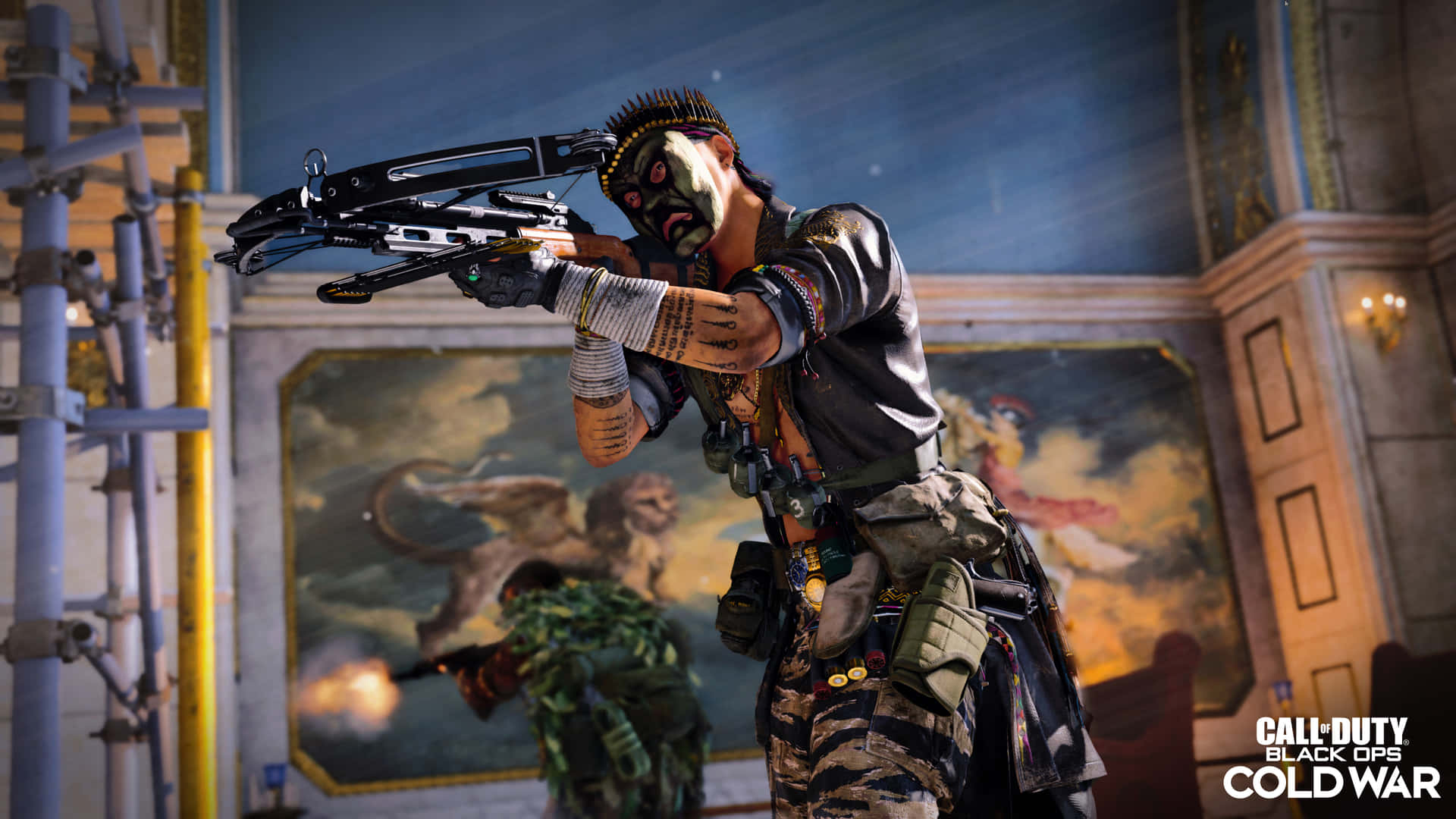 Utforskadina Slagfält Med Den Senaste Versionen Av Call Of Duty: Black Ops Cold War.
