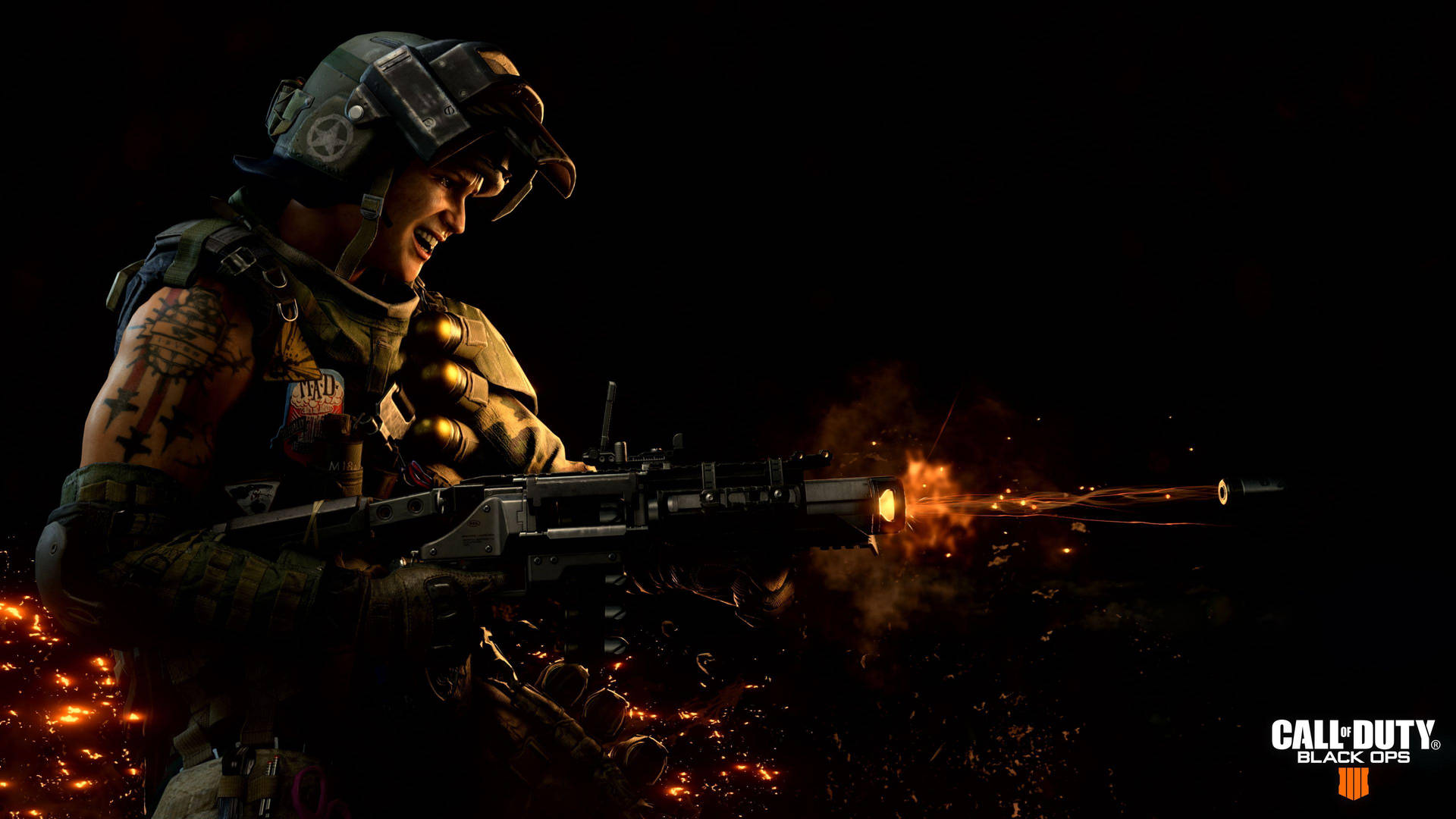 4K Call Of Duty Erin Shooting Wallpaper