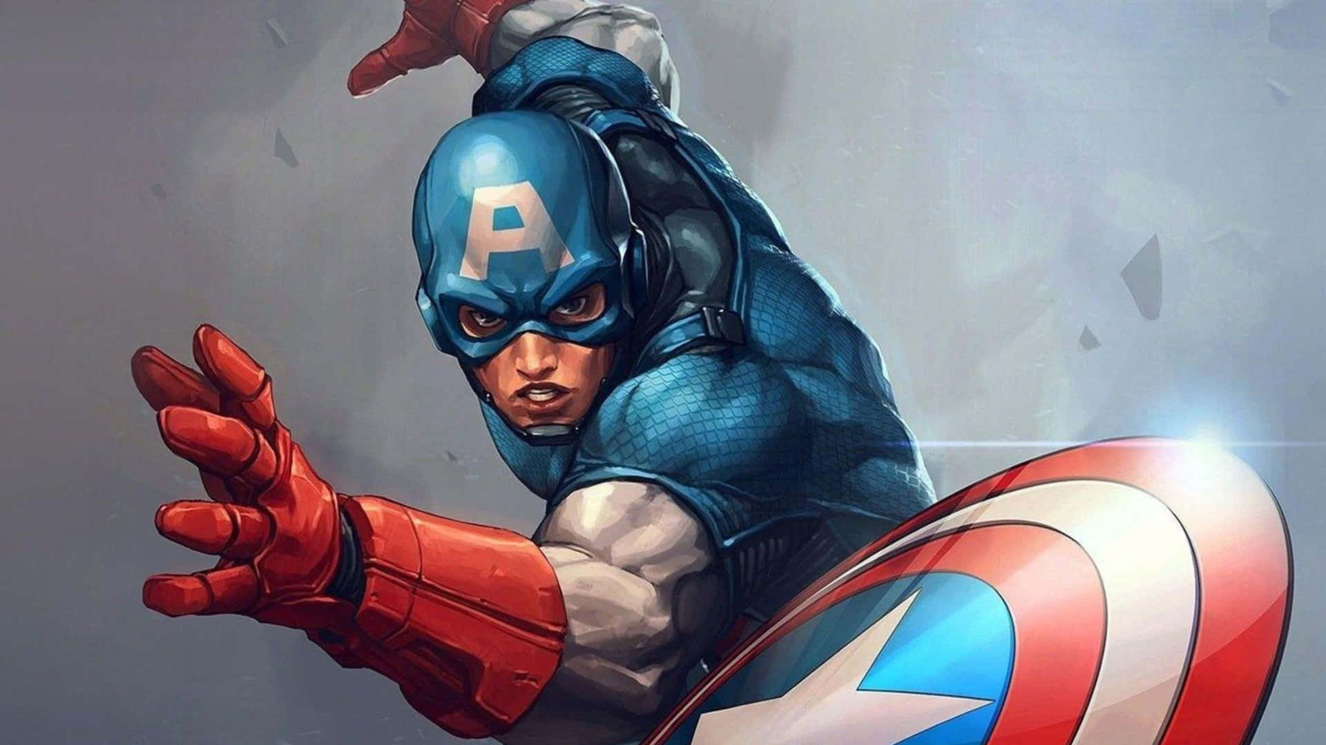 "The leader of the Avengers - it's Captain America!"