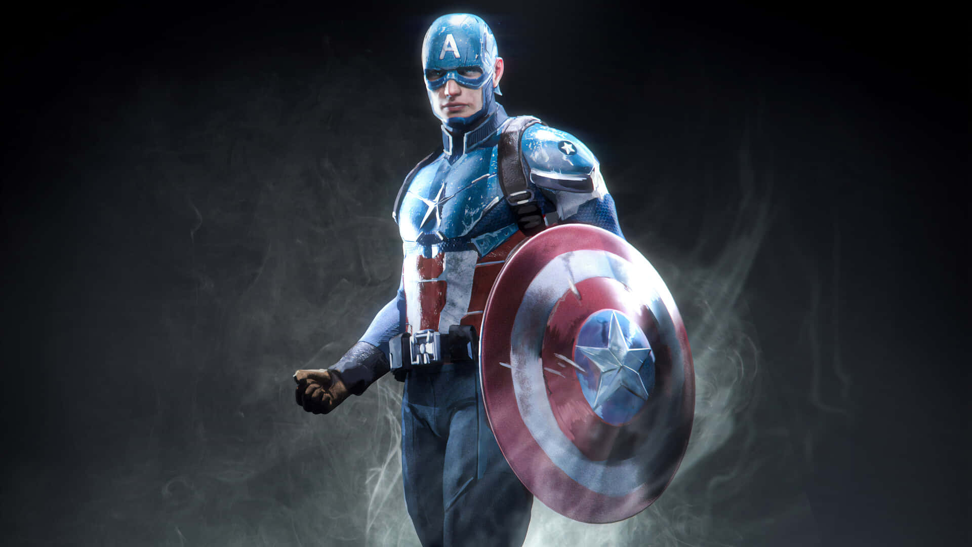 4k Captain America With His Shield Wallpaper