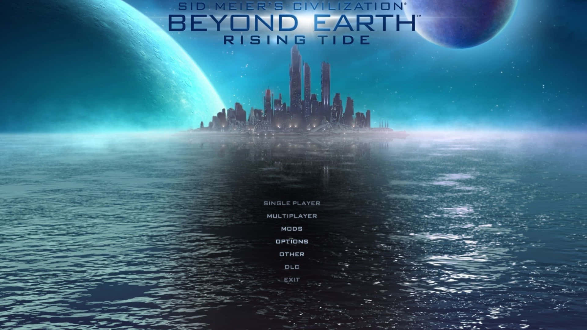 4k Civilization Beyond Earth Background Ocean
