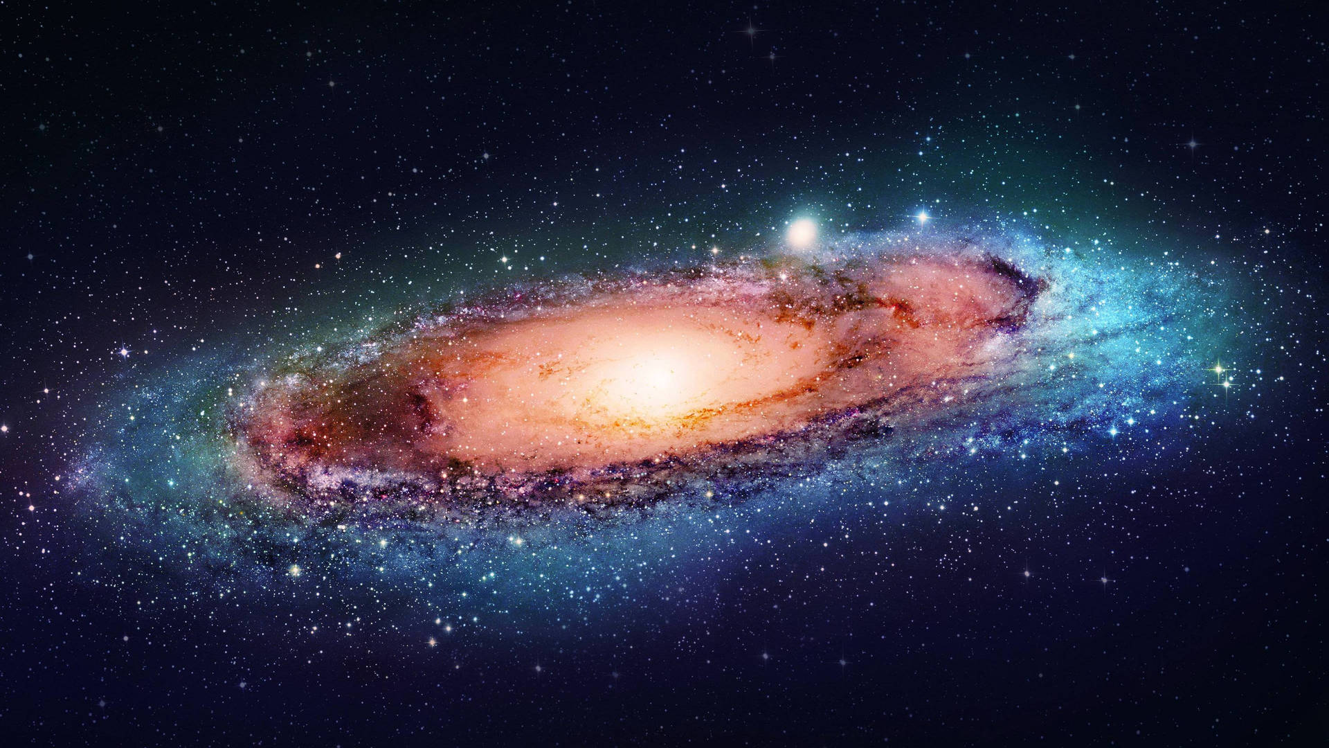 4k Computer Milky Way Galaxy Background