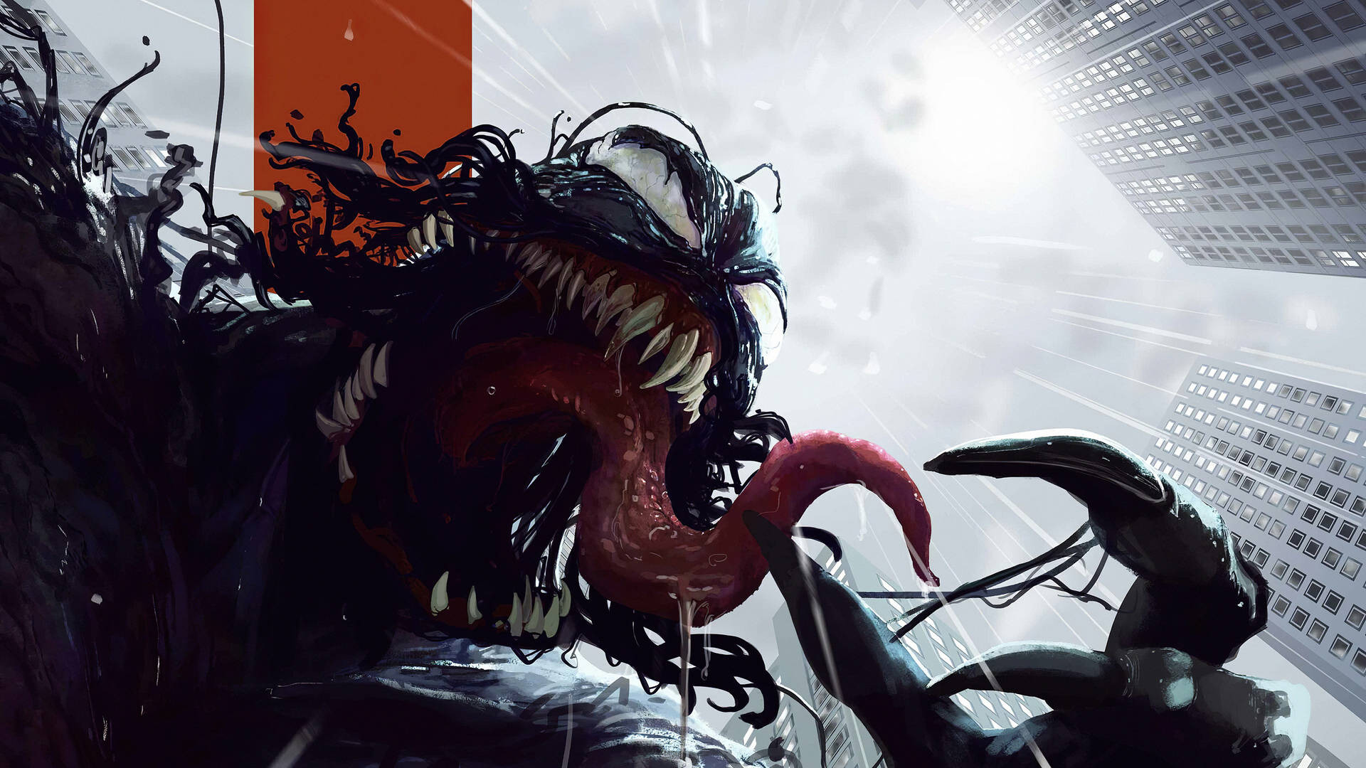 4k Devil Venom Attack Wallpaper