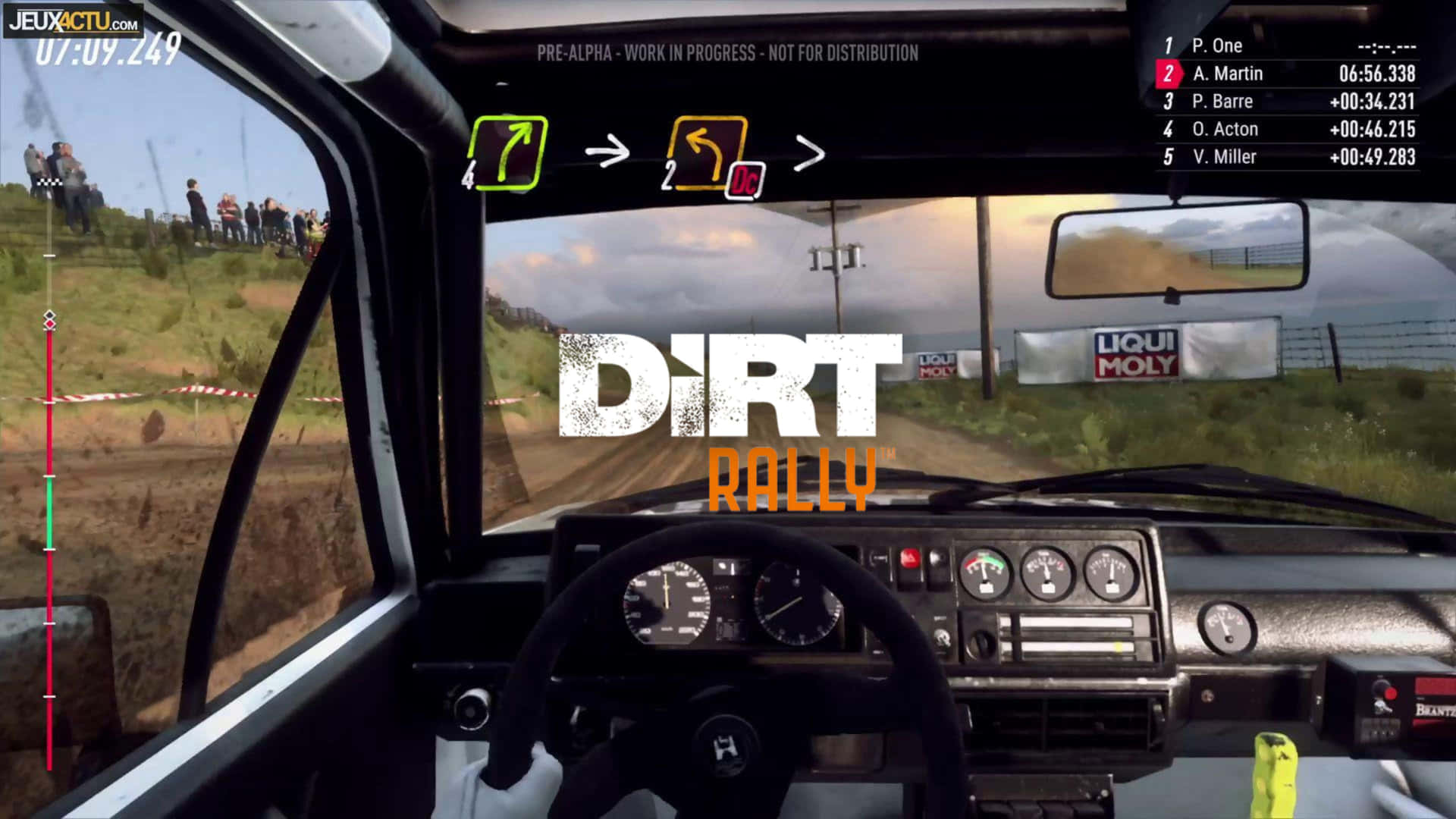 Körpå I Full Fart Med 4k Dirt Rally Som Bakgrundsbild På Datorn Eller Mobilen.