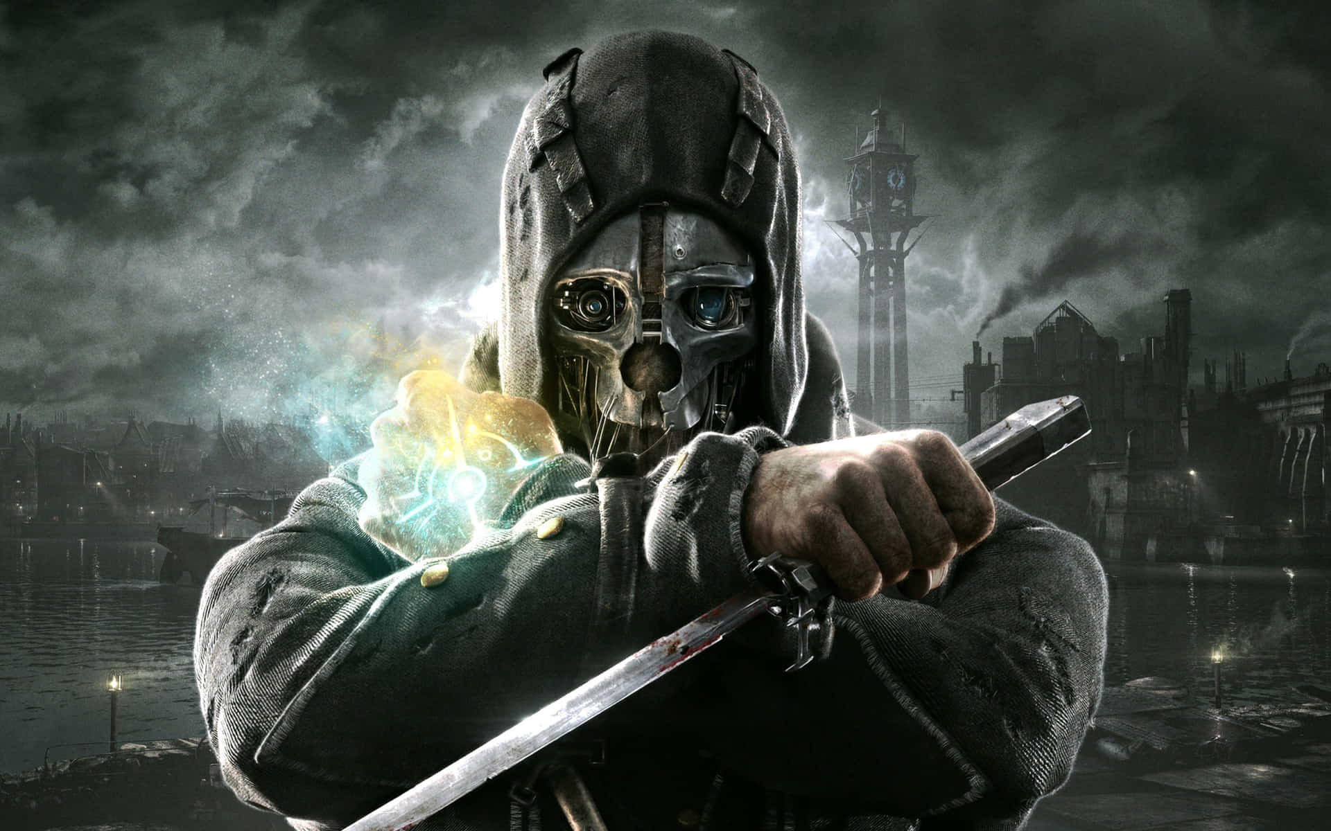 Black Scary 4k Dishonored Wallpaper