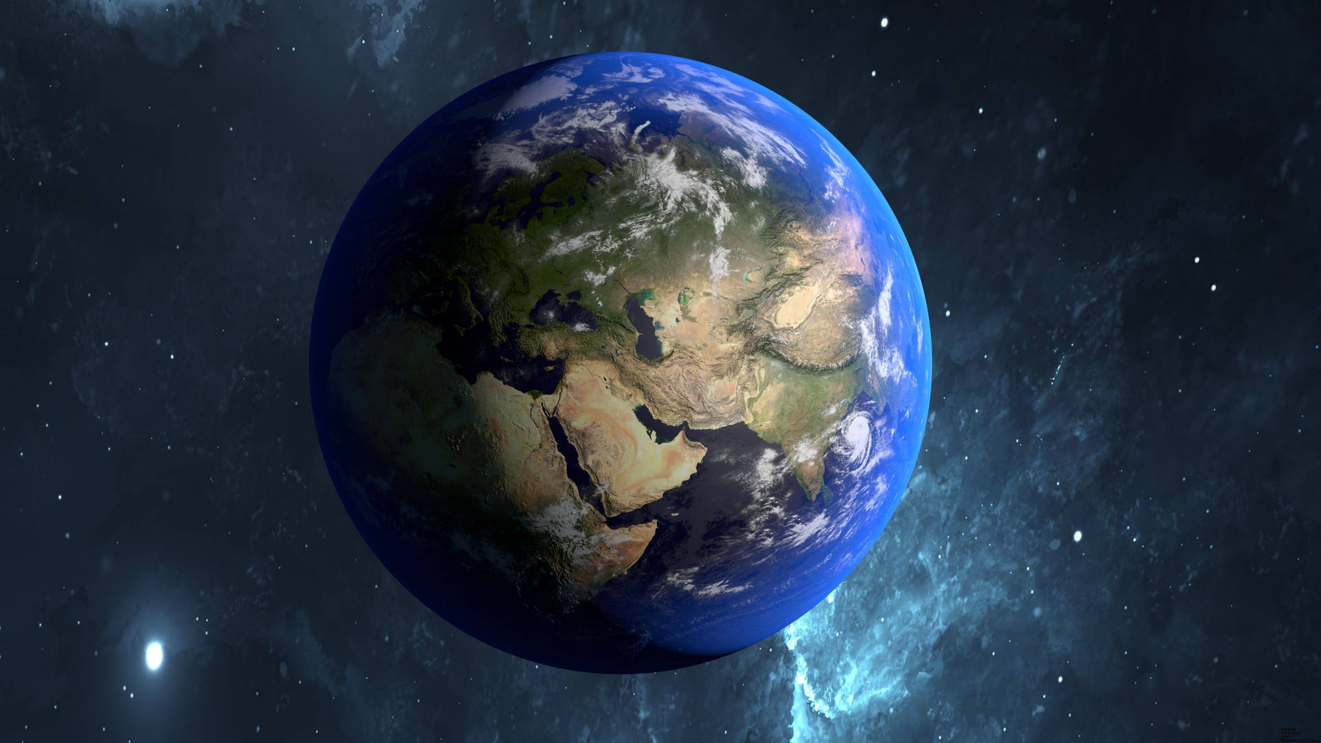 4k Earth Blue Planet