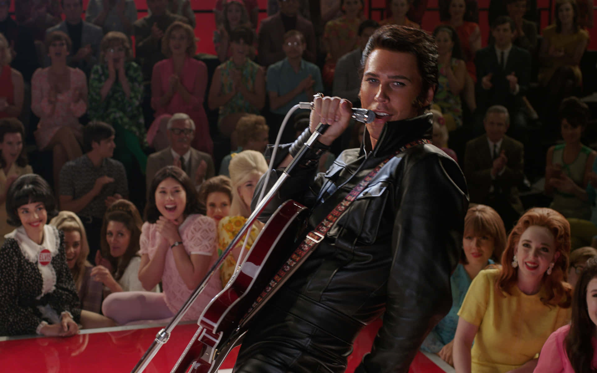 Elvis Presley In The Movie 'the King Of Rock And Roll' Wallpaper