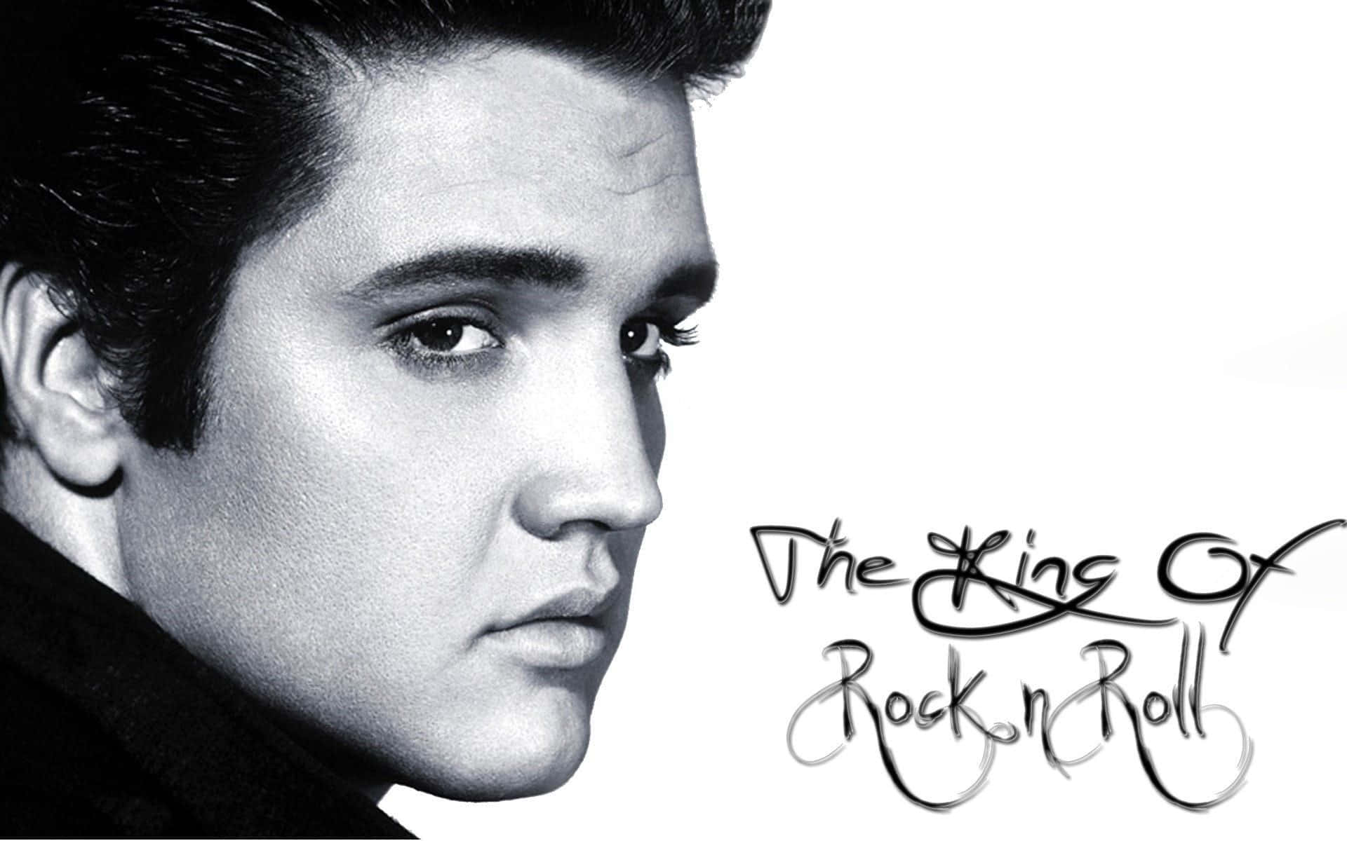 Elvis Presley, Musik Ikon fra '50'erne Wallpaper