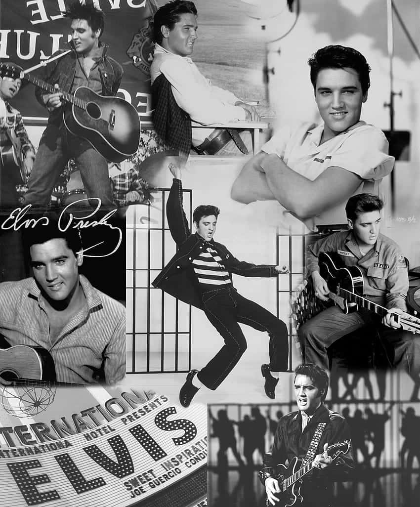 Elvispresley - Elvis Presley Von Elvis Presley. Wallpaper