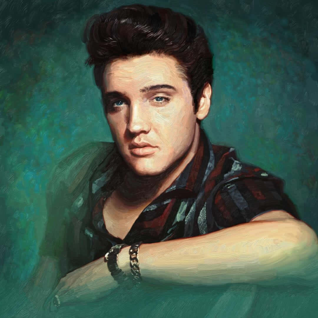 Elvis Presley channeler sin indre cowboy Wallpaper