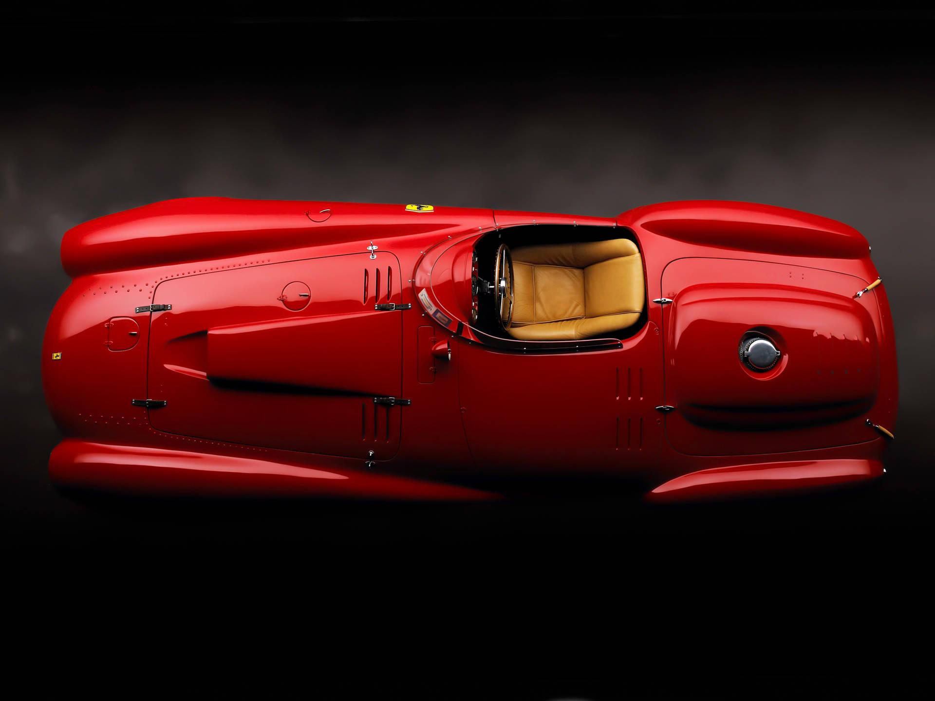4k Ferrari 375 F1 Sportsvog Maleri: Udtryk din personlige stil med detaljerne i et 4k maleri af et Ferrari 375 F1 Sportsvogn. Wallpaper