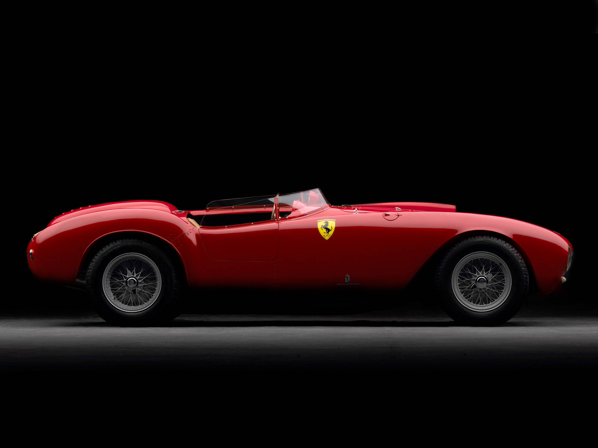 4k Ferrari 375 Rosso Mm Sfondo